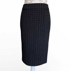 Y2K Joe Fresh houndstooth pencil skirt